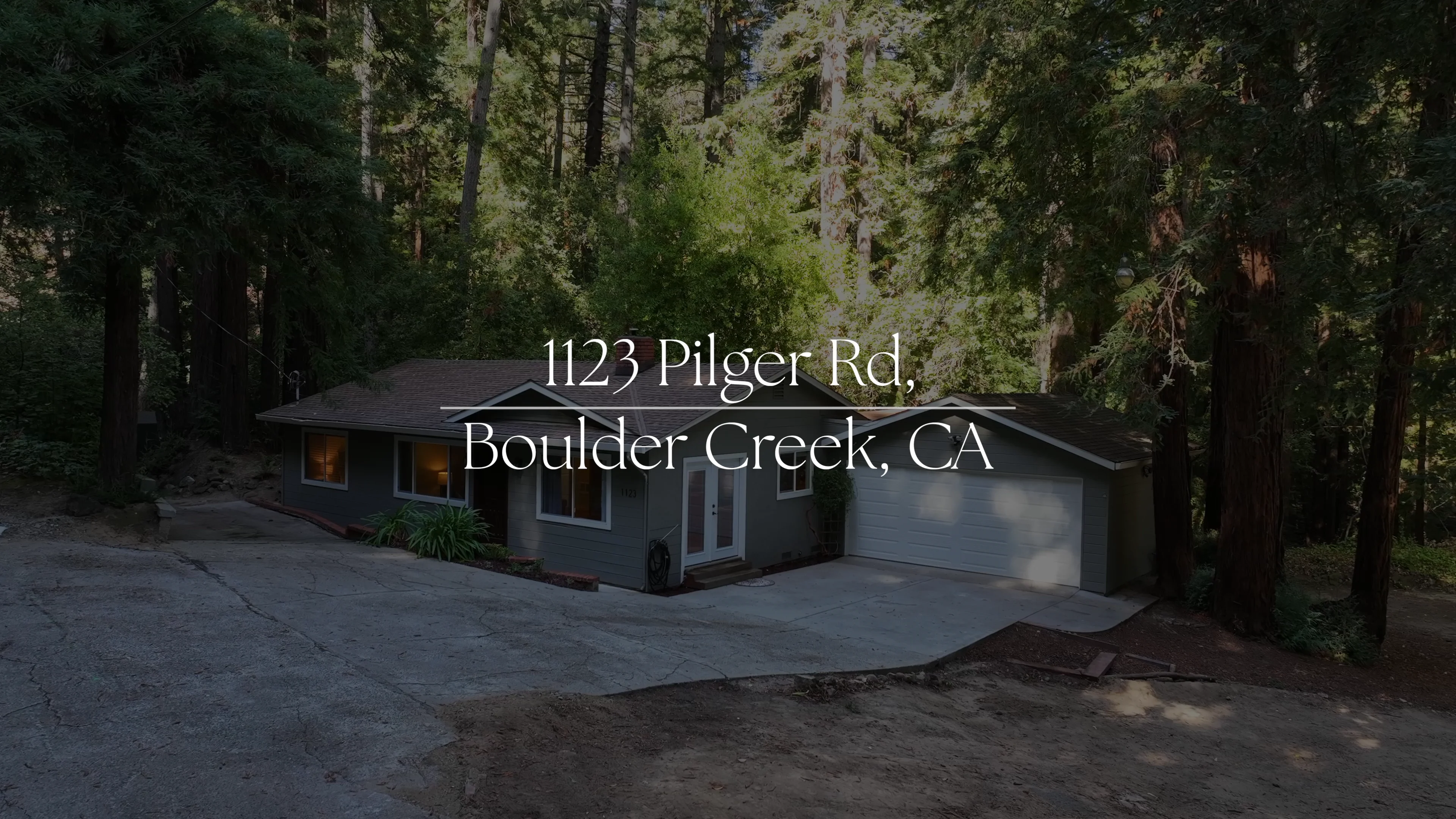 1123 Pilger Rd, Boulder Creek main on Vimeo