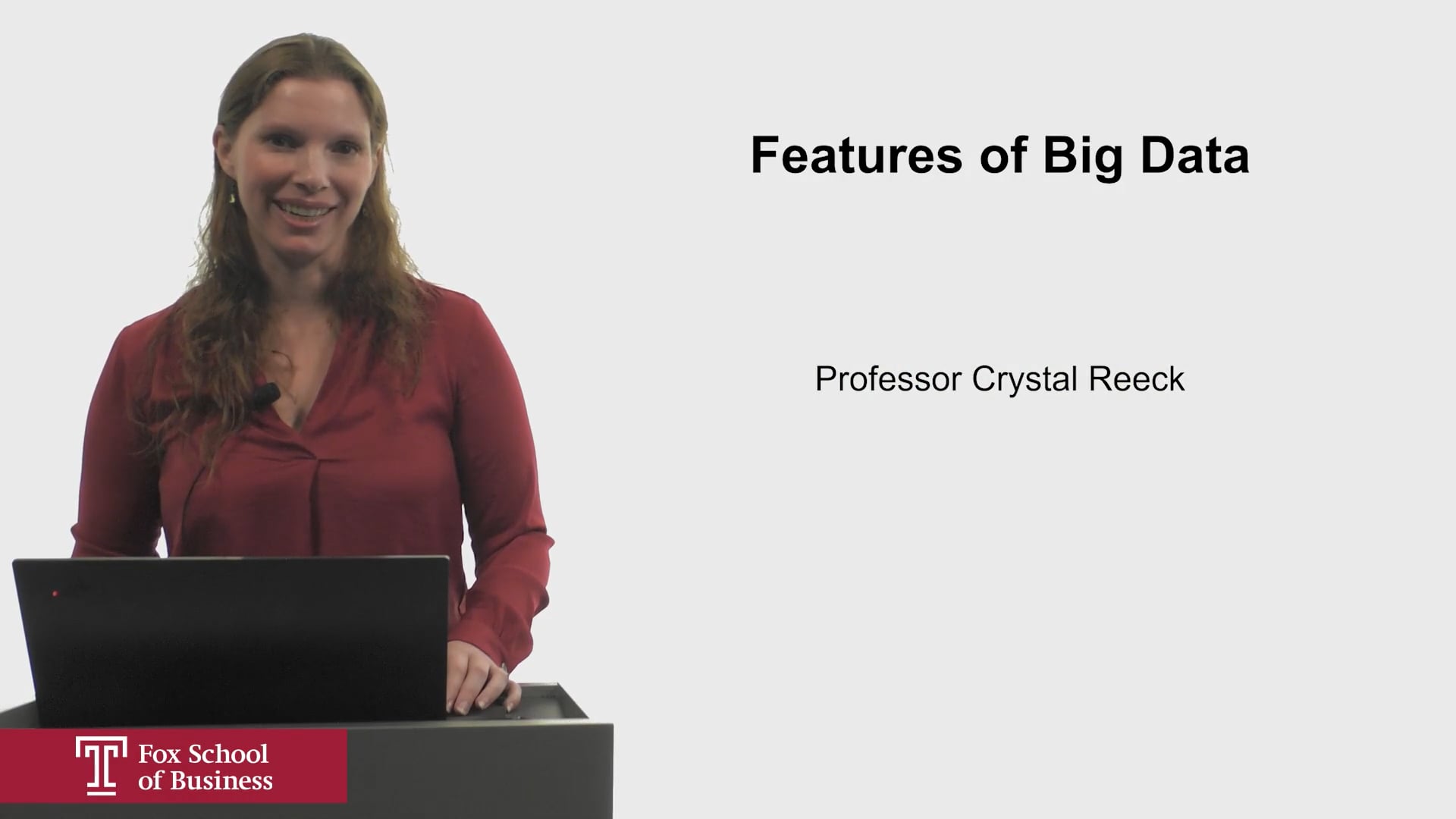 Features of Big Data