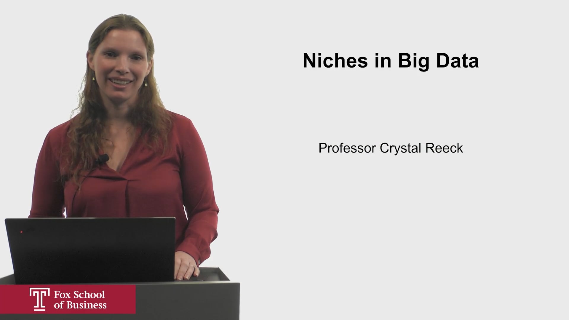 Niches in Big Data