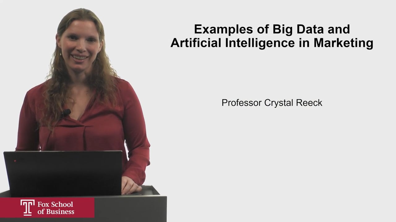 Login to view Examples of Big Data and Artificial Intelligence in Marketing
