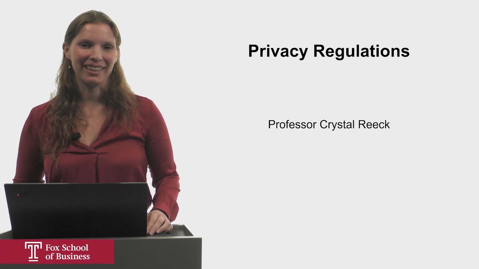 Privacy Regulations