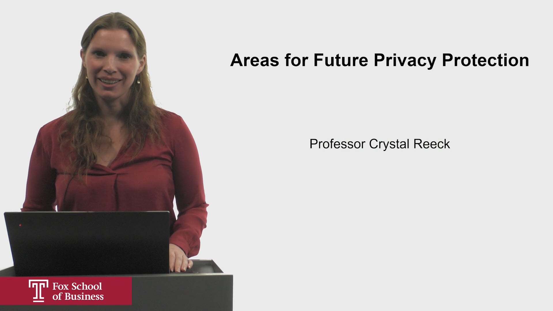 Areas for Future Privacy Protection