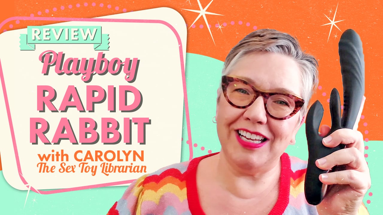 The Rabbit Vibrator That Does It All - Rapid Rabbit with Flapping Shaft  Betty's Toy Box Video Review