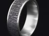 Men&rsquo;s Hazel Bark Wedding Band in Tantalum