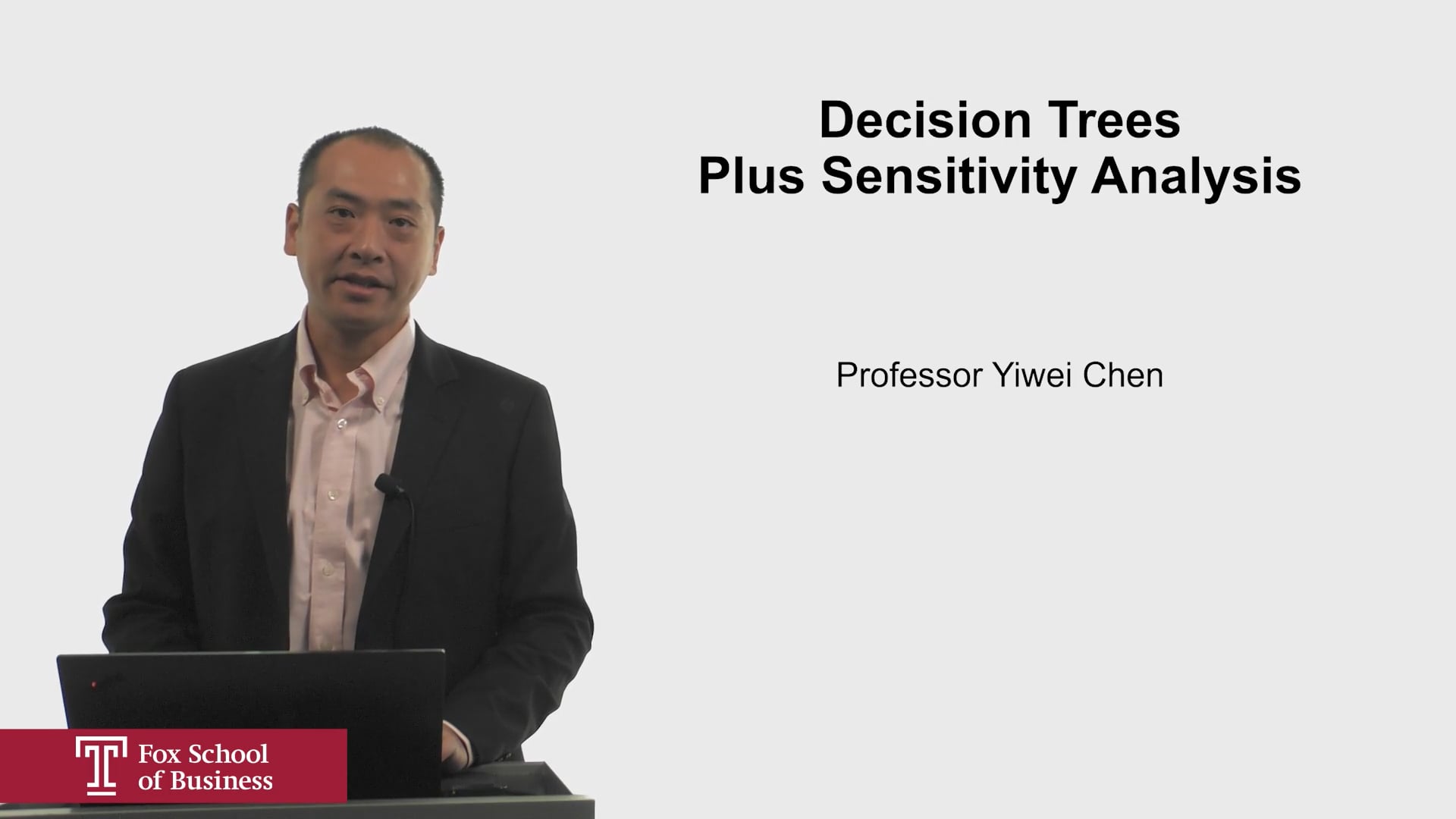 Login to view Decision Trees Plus Sensitivity Analysis