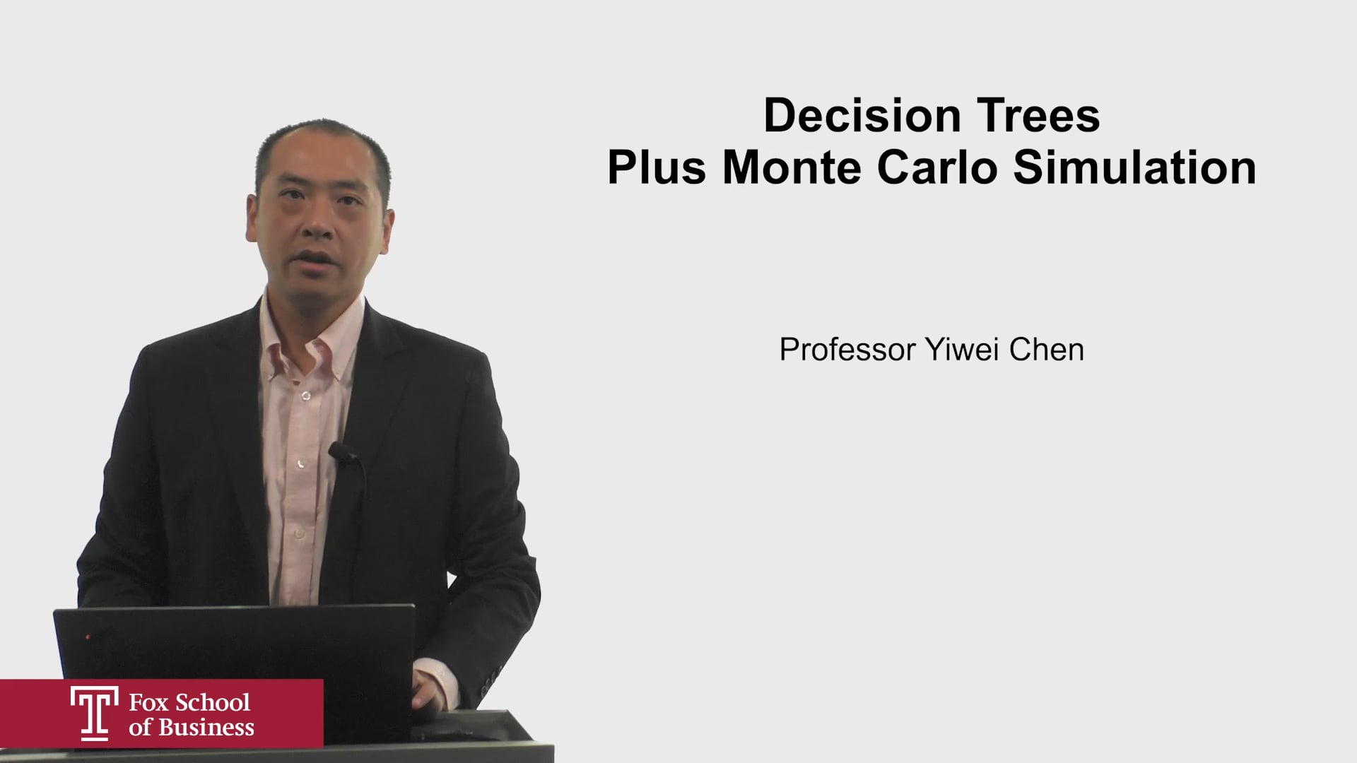 Login to view Decision Trees Plus Monte Carlo Simulation