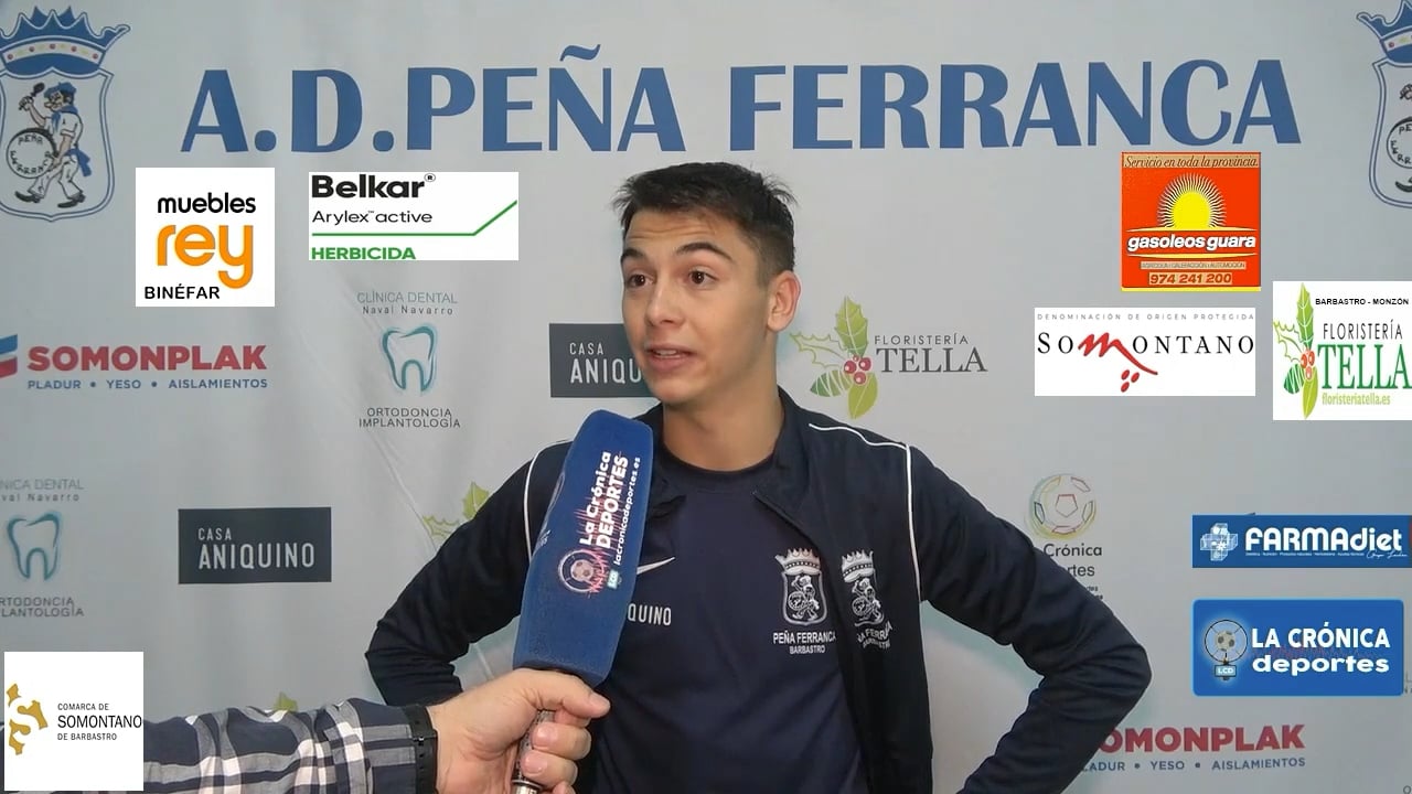 DANI BUIL (Jugador Ferranca) Peña Ferranca Tella 1-1 Peña Fragatina / Jornada 6 / Primera Regional Gr 2