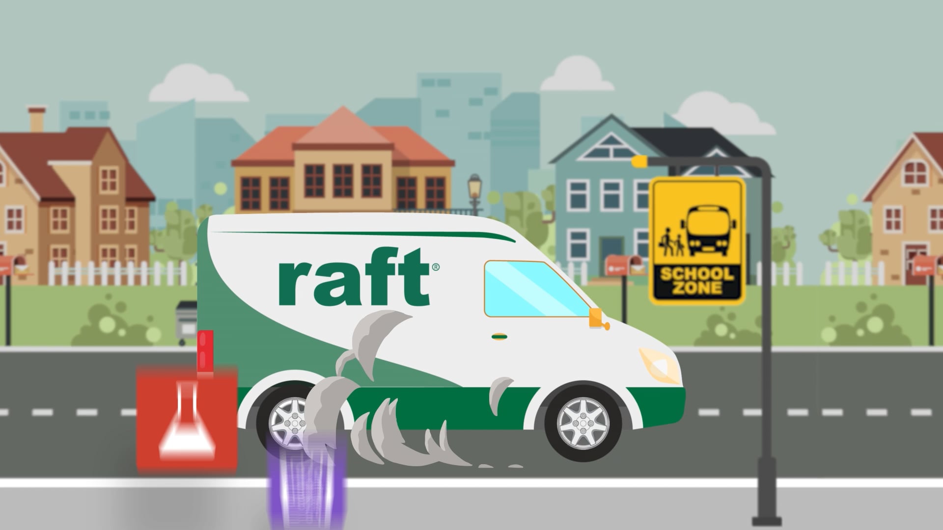 RAFT Magic School Bus