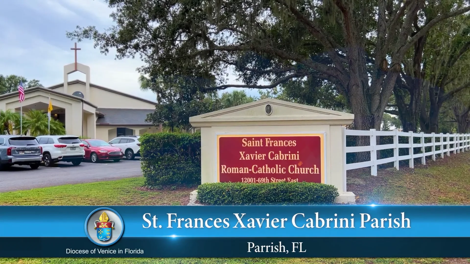 TV Mass October 22 2023 St. Frances Xavier Cabrini Parrish, FL on