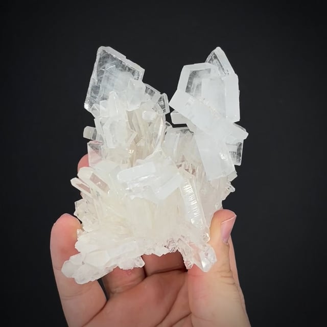 Baryte on Quartz