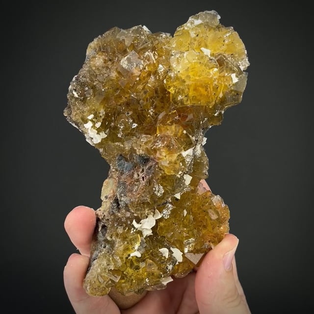 Fluorite with Dolomite