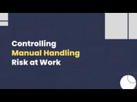 Manual Handling: Module 03 Part 01