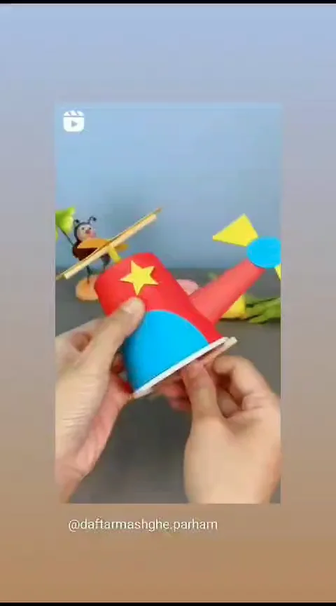 Paper cup Helicopter on Vimeo