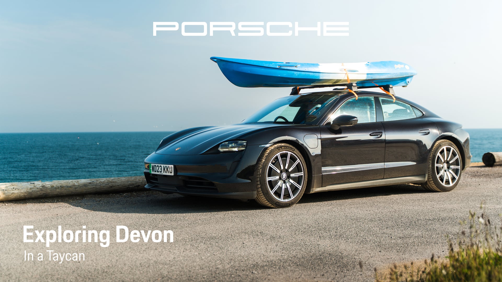 Exploring Devon in a Porsche Taycan