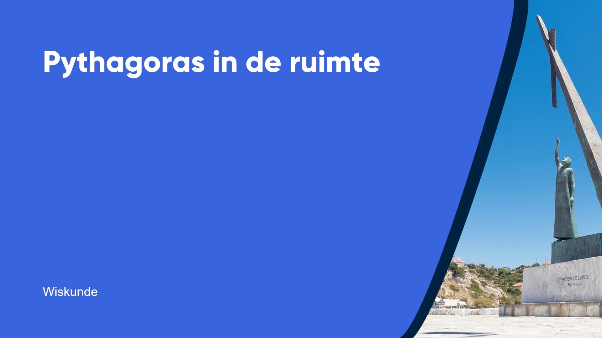 Pythagoras in de ruimte