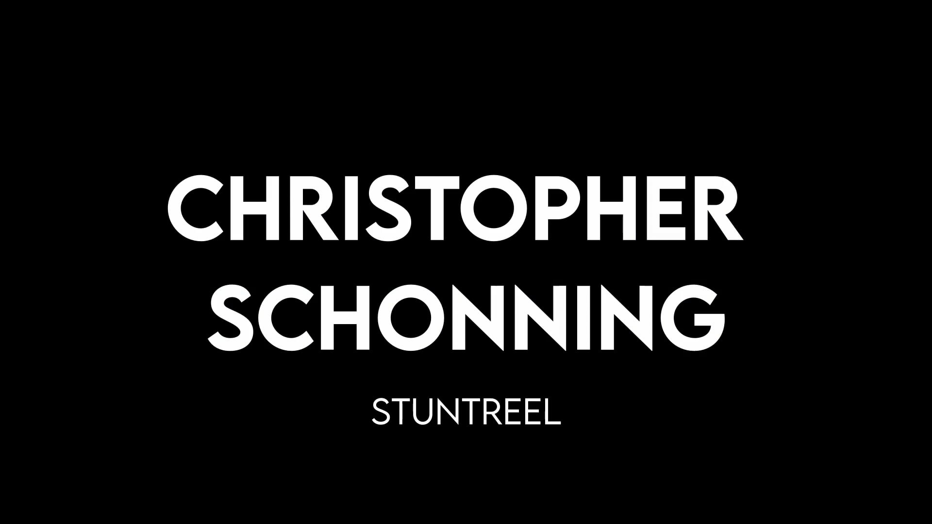 Christopher Schonning - Stuntreel 2025