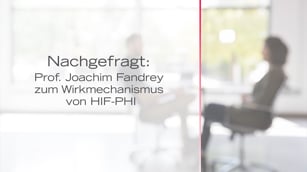 Nachgefragt: Prof. Joachim Fandrey zum Wirkmechanismus von HIF-PHI
