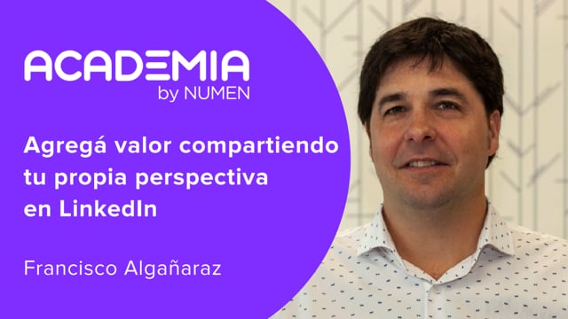 Agregá valor compartiendo tu propia perspectiva en LinkedIn
