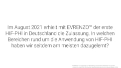 Nachgefragt: PD Dr. Felix Seibert zum Sicherheitsprofil von HIF-PHI