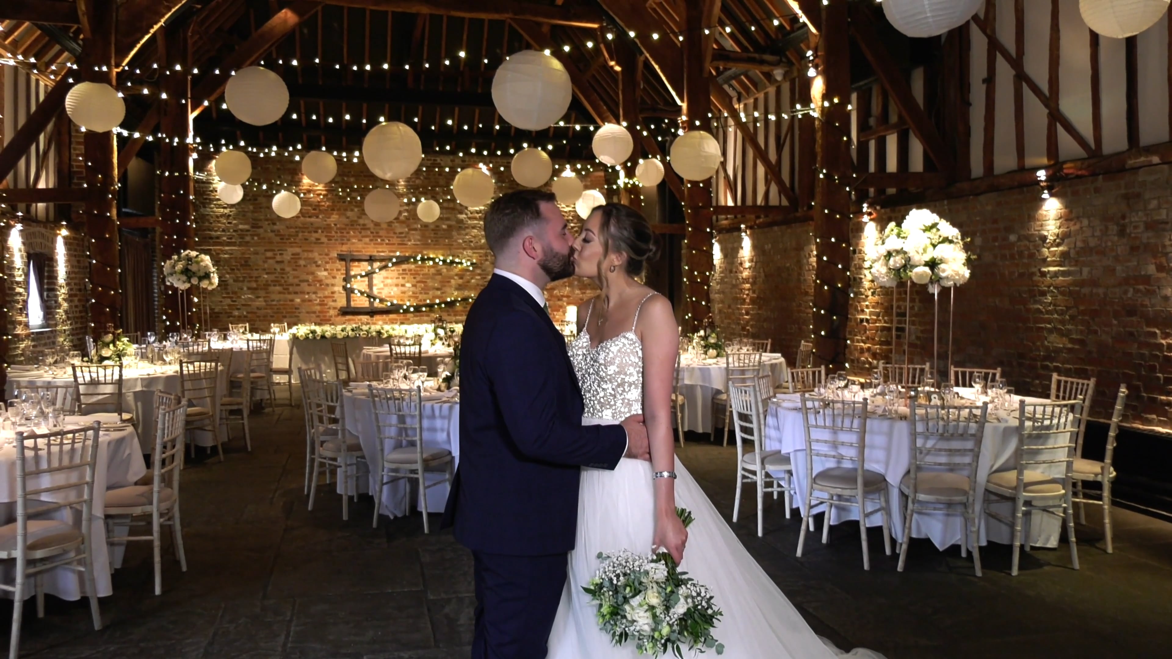 Terry & Melissa Wedding Highlights - Cooling Castle Barn
