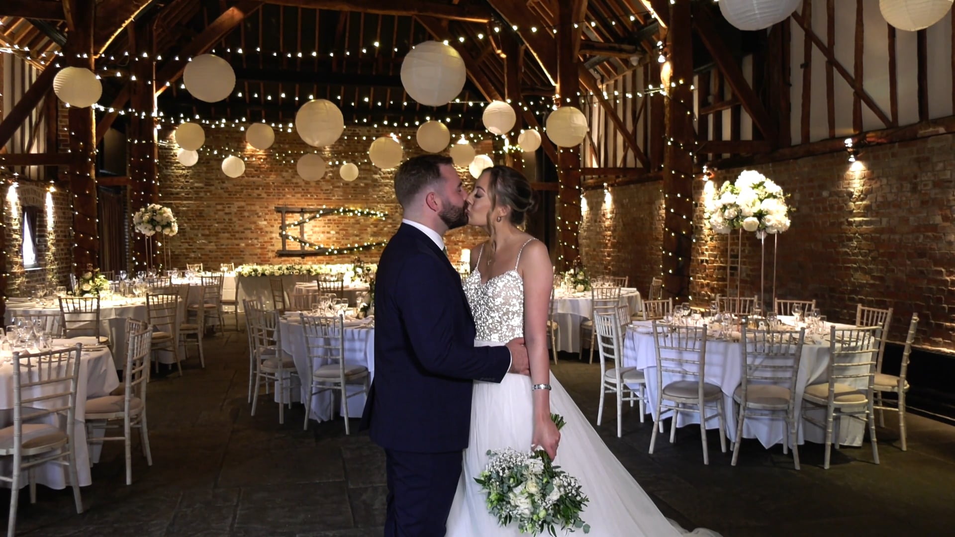 Terry & Melissa Wedding Highlights - Cooling Castle Barn