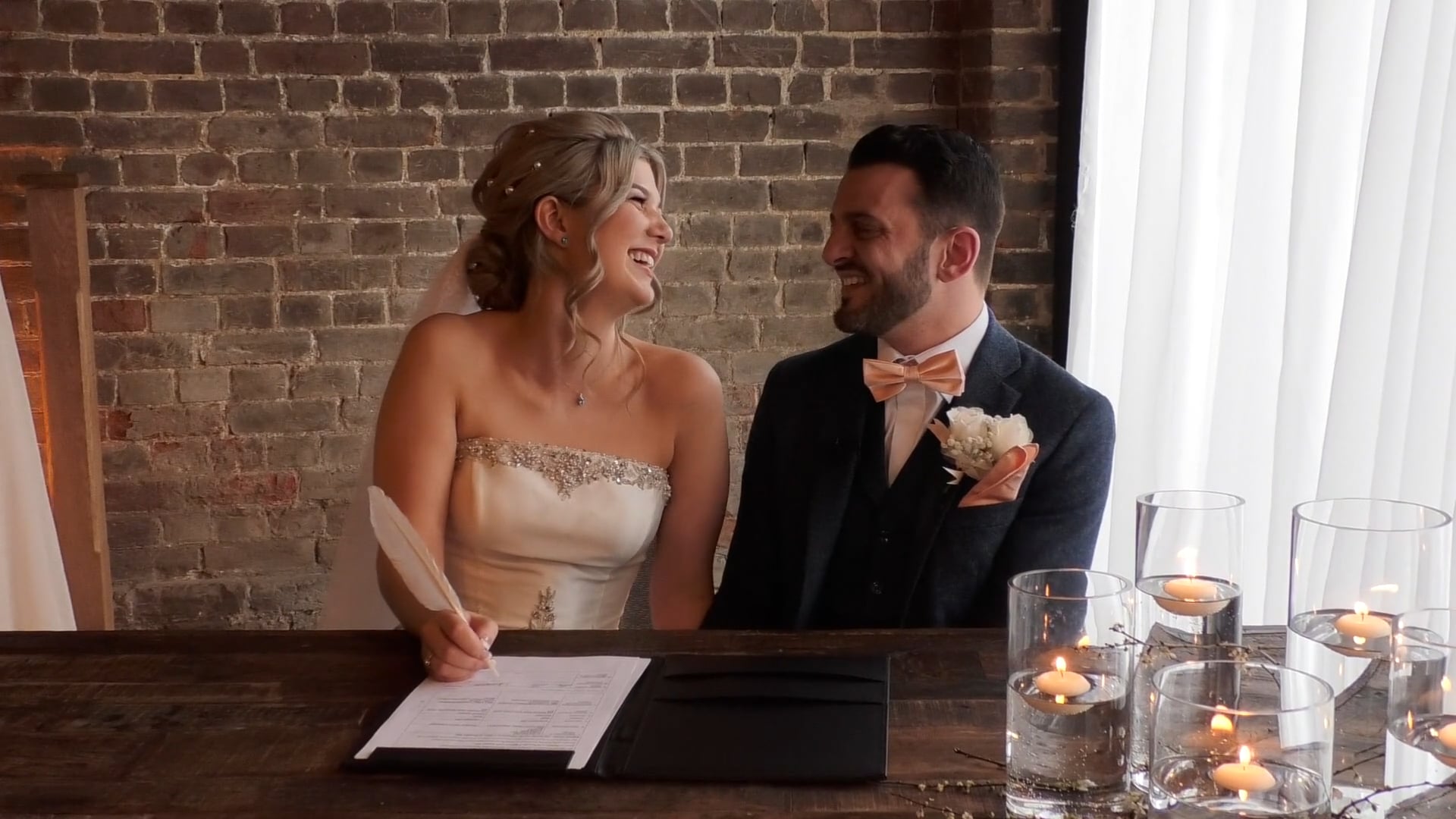 Francesca + Luca, Cooling Castle Barn - 11th of February 2022, Wedding Highlights