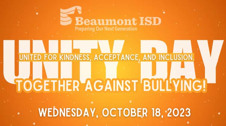 Beaumont ISD Celebrates Unity Day