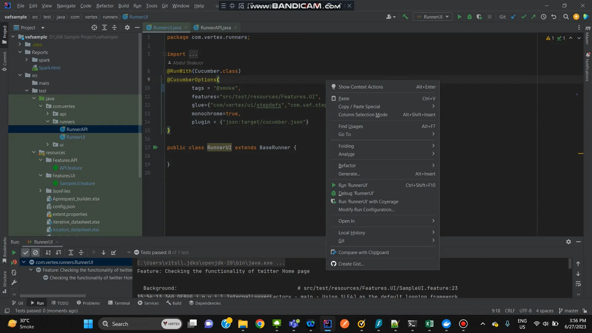 vStellar UI and API Automation Testing Demo on Vimeo
