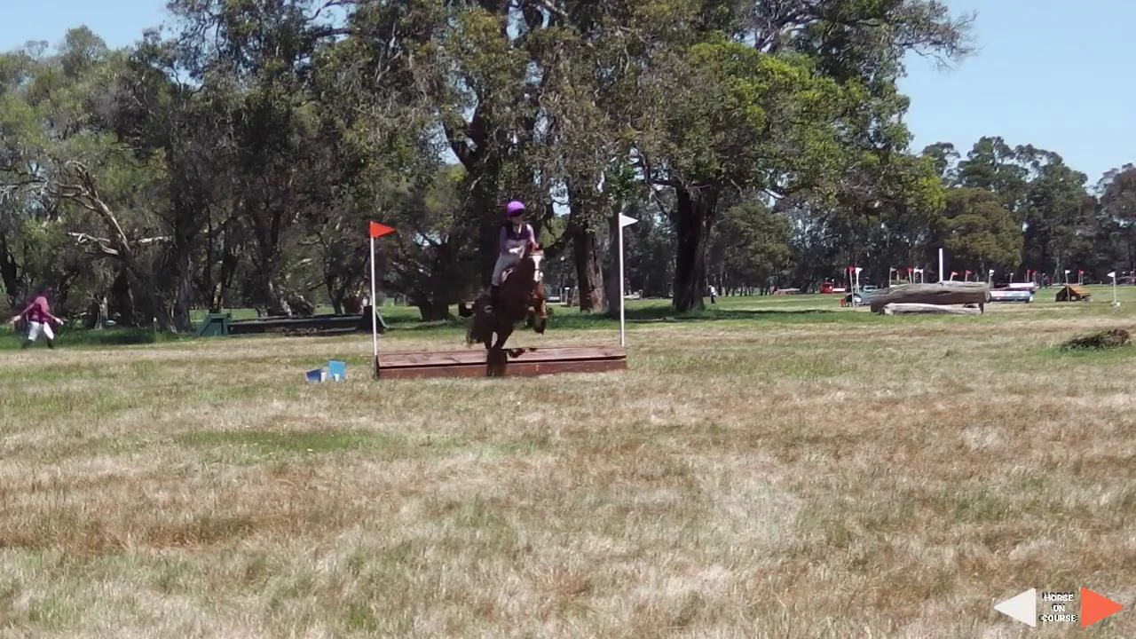Holly Kerr riding OWENDALE FIREFOX 26 EvA50 Swan River International