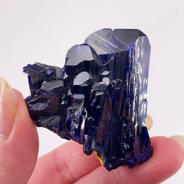 Azurite (fine crystals)