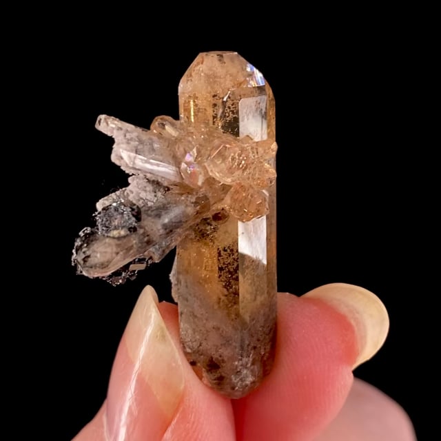 Topaz with Bixbyite