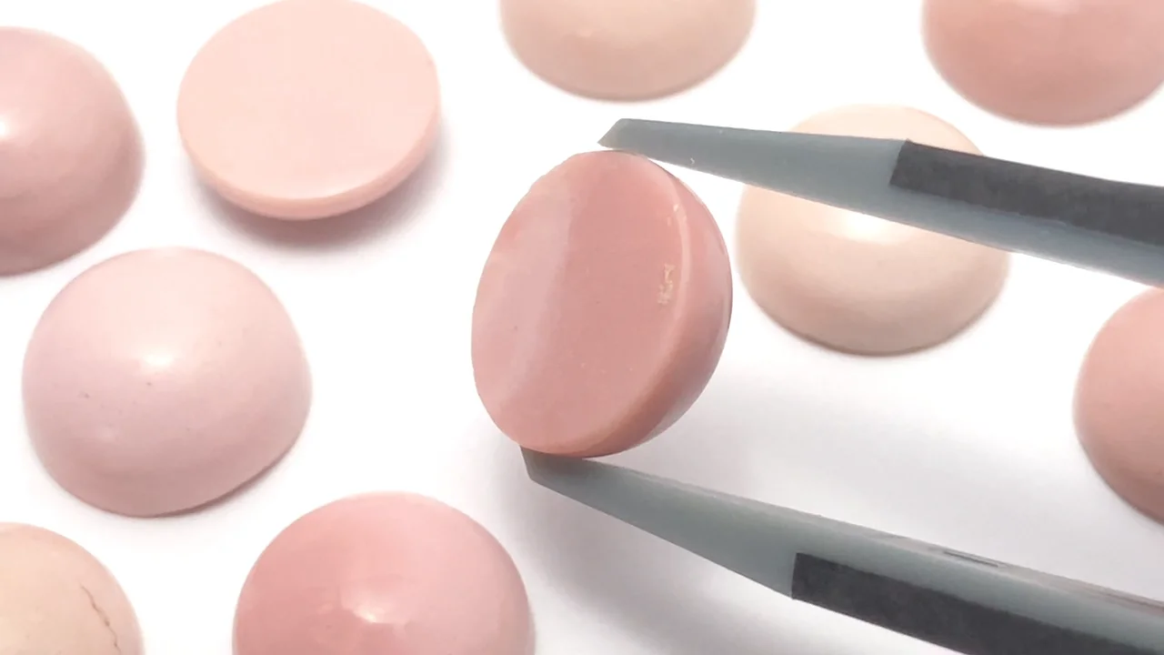 Ruby様ピンクオパールBIGリボンNo.1897 F インテンス パープリッシュ ピンクダイヤモンド SI2 1.02