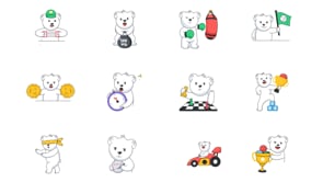 Animated Sports Stickers, an Emoji Icon by Prosymbols (Thumbnail 8 of 8)
