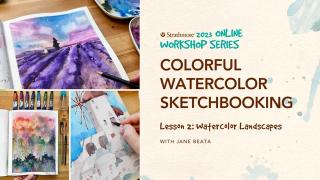Colorful Ostrich Brusho Watercolor Crystals Lesson – The Fine Art Cafe  Academy