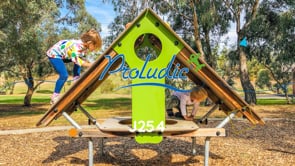 Crapahutte avec toit d'escalade J254 aires de jeux jeux classiques cabanes / maisonnettes vidéo