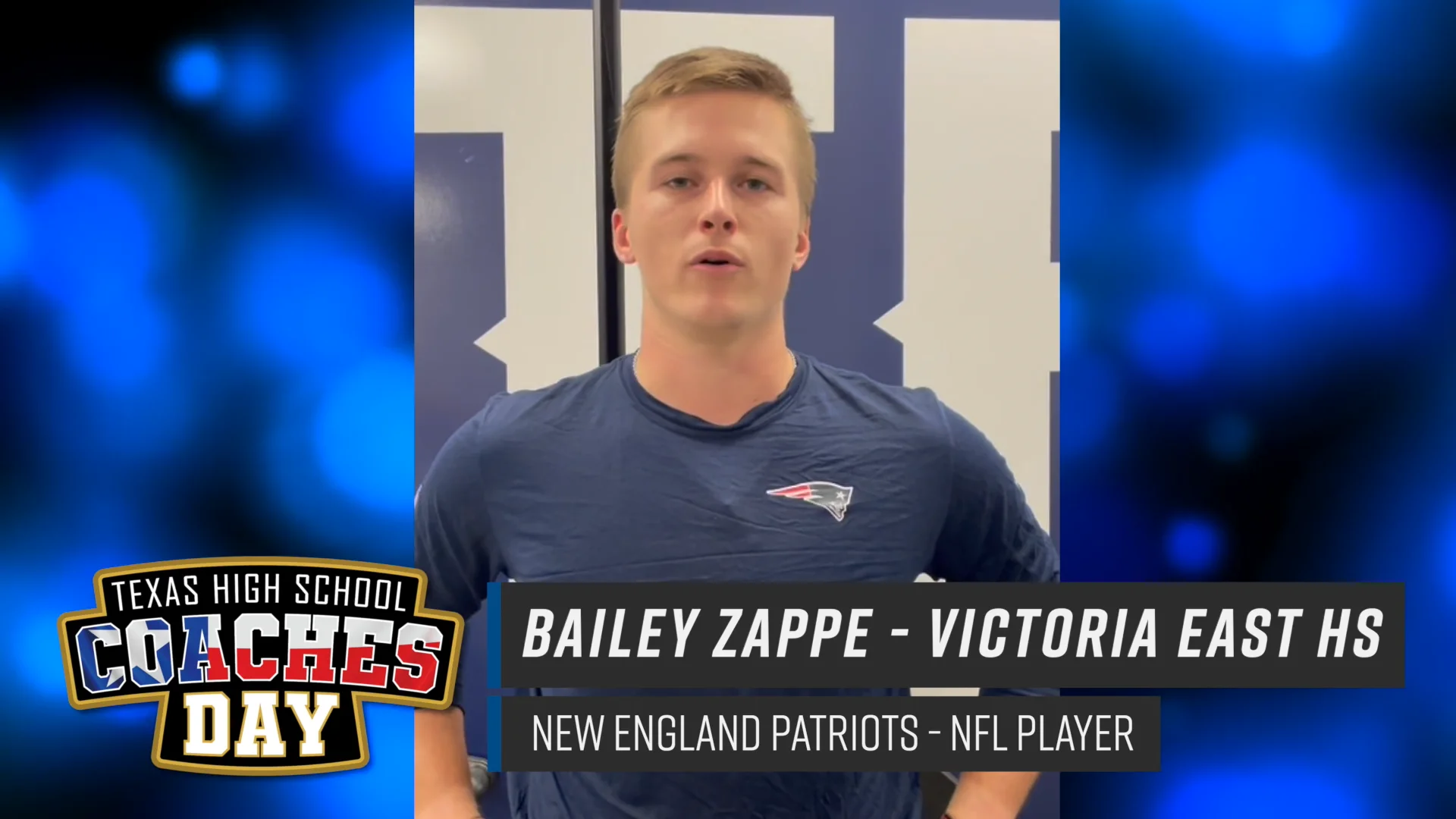 Bailey Zappe NFL Patriots Victoria East HS on Vimeo