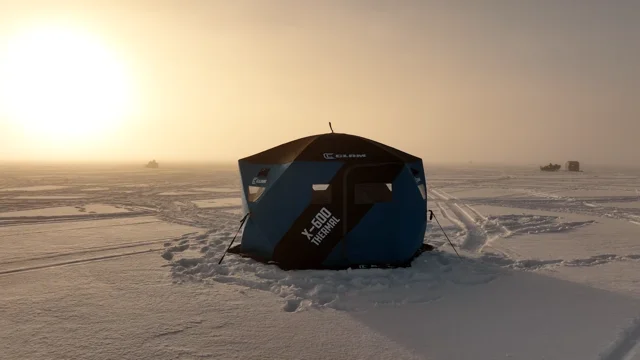 Eskimo-style ice fishing becomes popular in Turkey