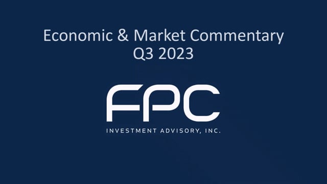 Economic & Market Commentary Q3 2023