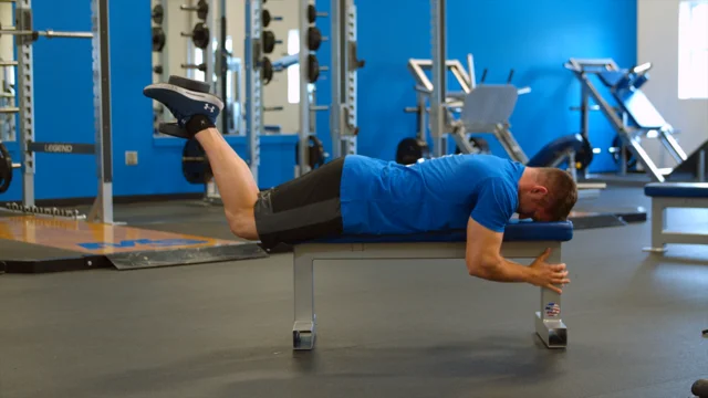 Dumbbell Hamstring Curls Exercise Tutorial  Huge Hamstrings With One  Simple Movement 