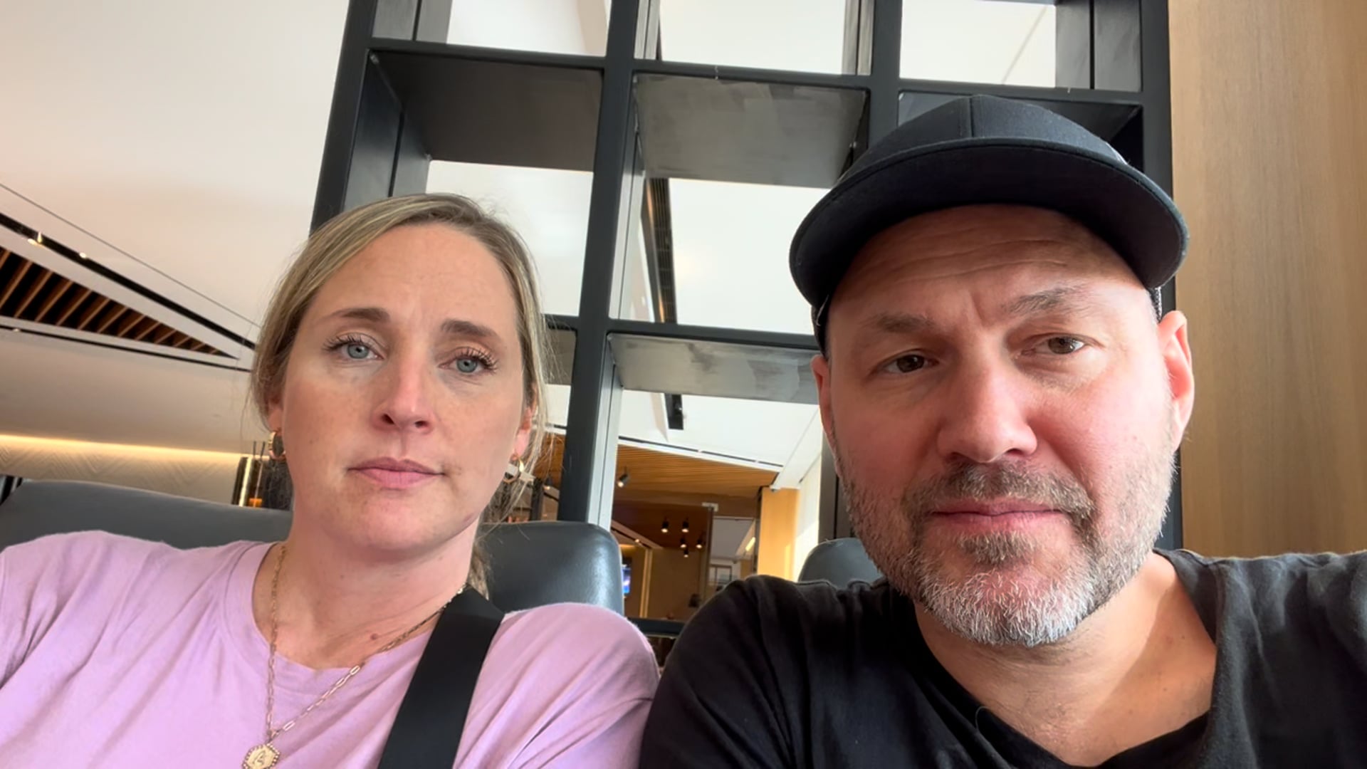 At the airport to return to the US. Please pray for traveling mercies