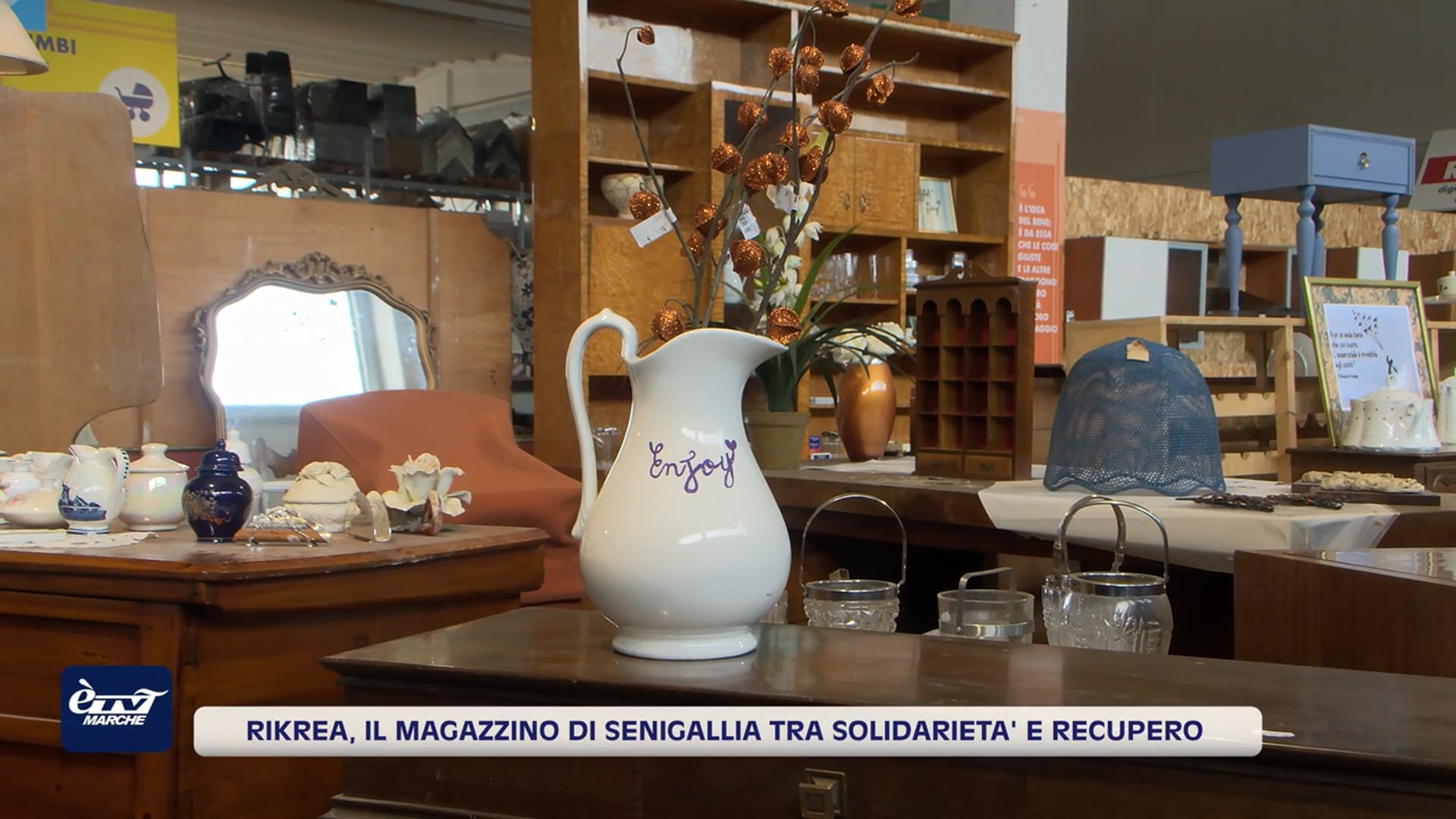 Rikrea, il magazzino della Caritas di Senigallia tra solidarietà e recupero - VIDEO