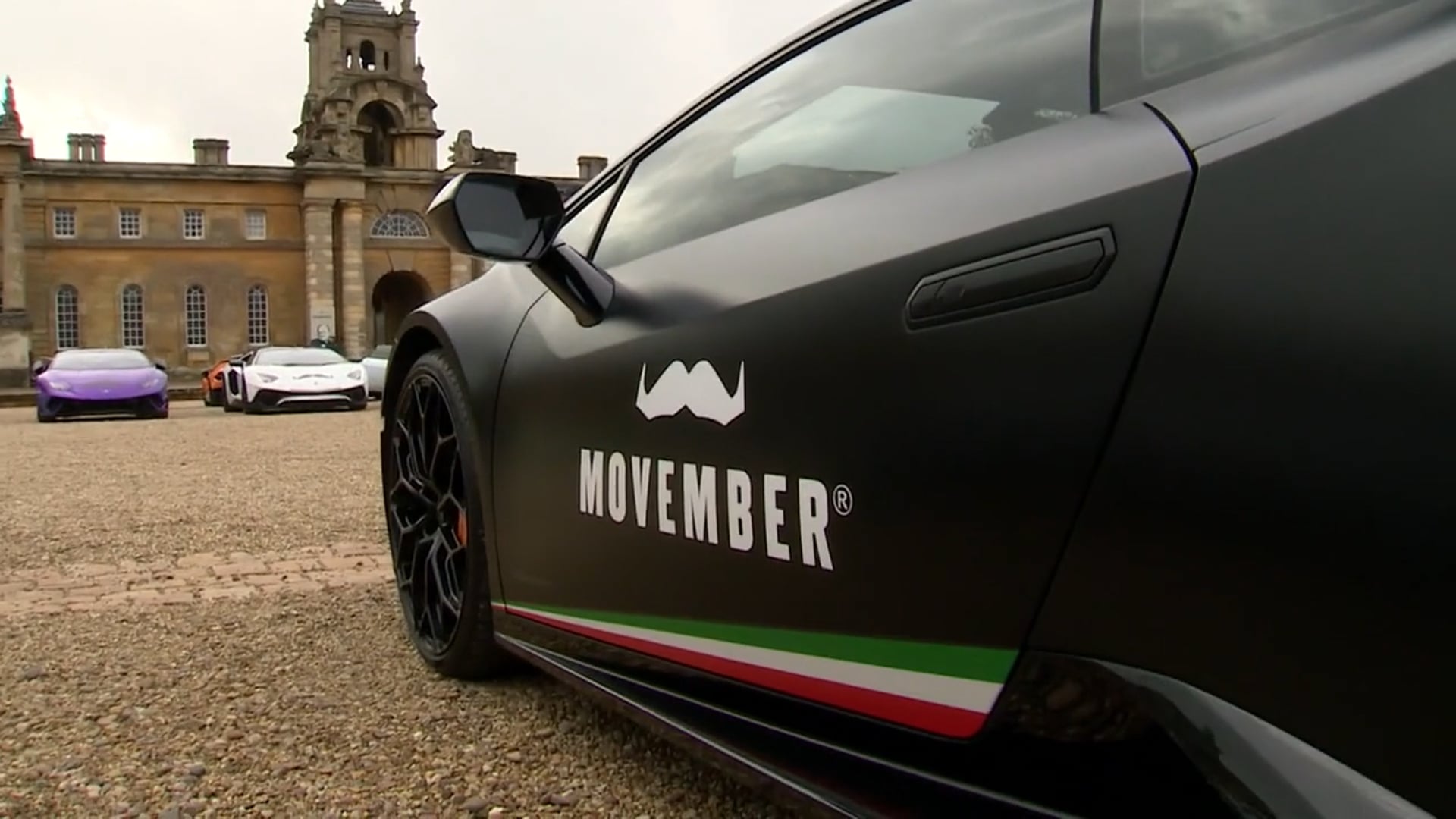 Lamborghini commemorates Movember