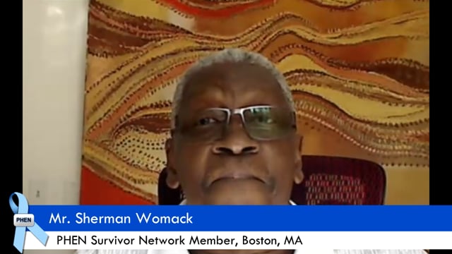 Mr. Sherman Womack - Prostate Cancer Survivor