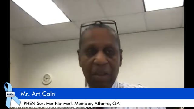 Mr. Art Cain - Prostate Cancer Survivor