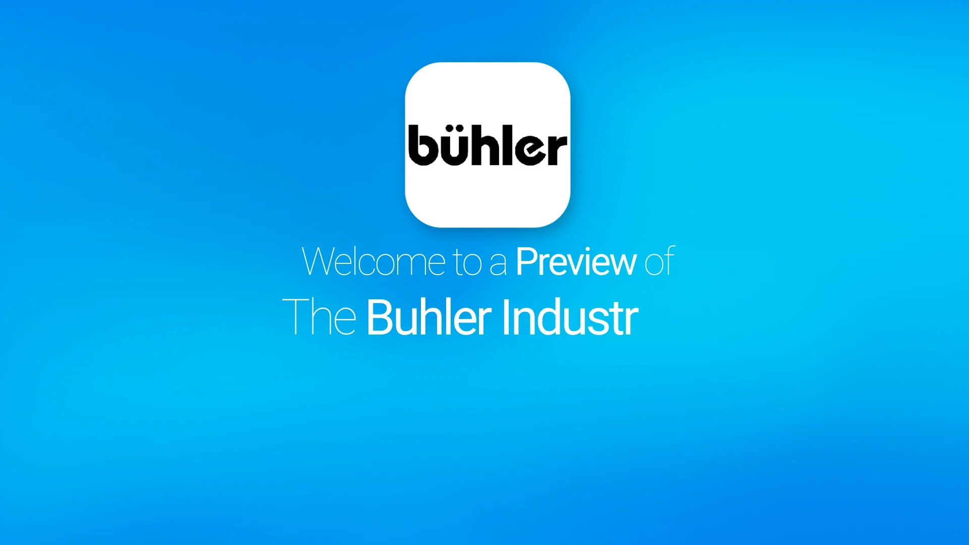 Buhler Industries Mobile App Preview BUH185W on Vimeo