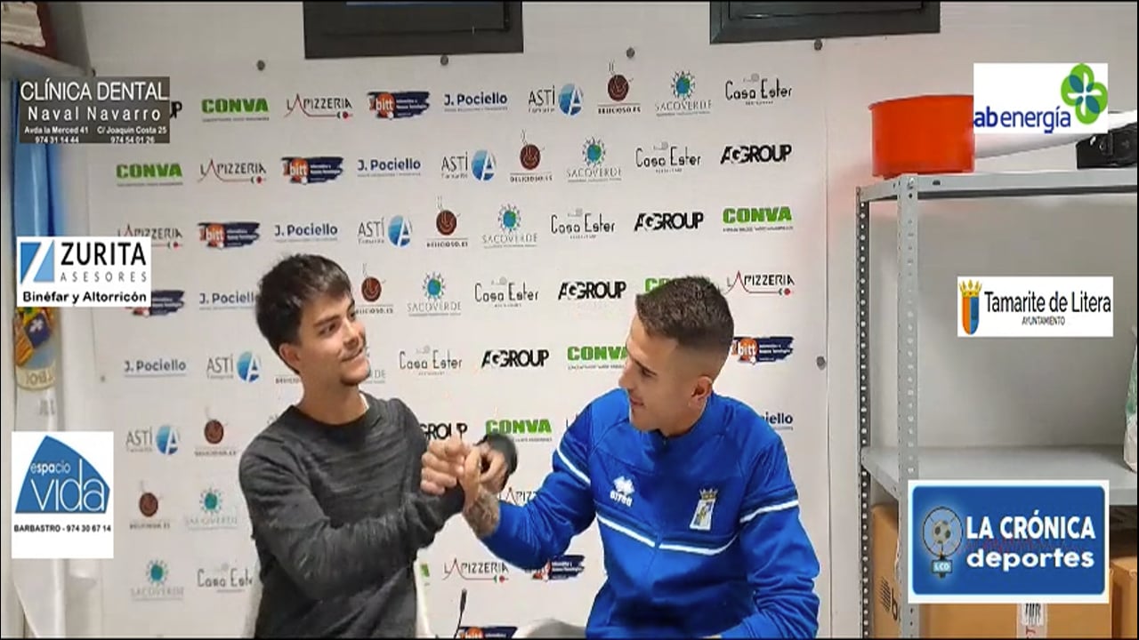 DAVID SALES (Jugador Tamarite) CDJ Tamarite 4-1 CD Utrillas / Jor. 7 / Tercera Rfef