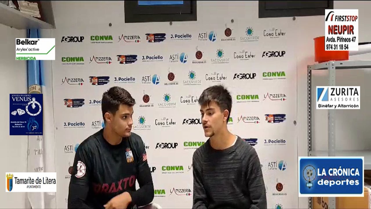 MIRALLES (Jugador Utrillas) CDJ Tamarite 4-1 CD Utrillas / Jor. 7 / Tercera Rfef