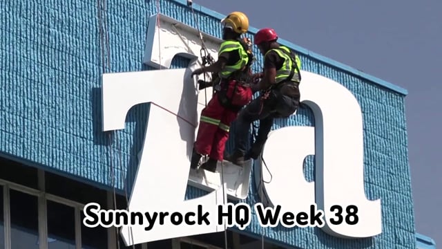 Week 38 2023 Vlog of Sunnyrock HQ, Consumable Shop Space and Big Signage Installation