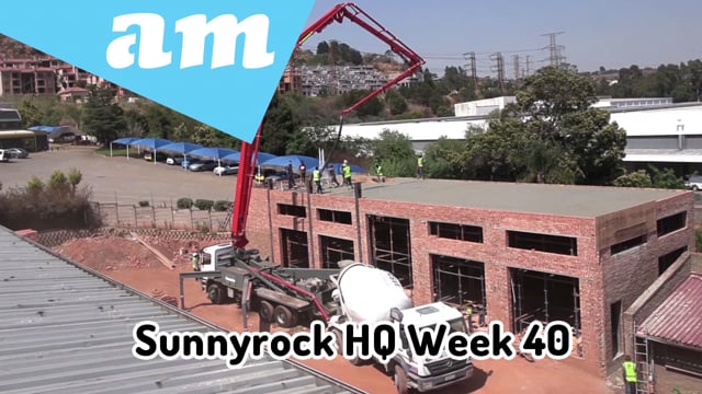 Week 40 2023 Vlog of Sunnyrock HQ, Concrete Floor Slab Construction for Demo Center