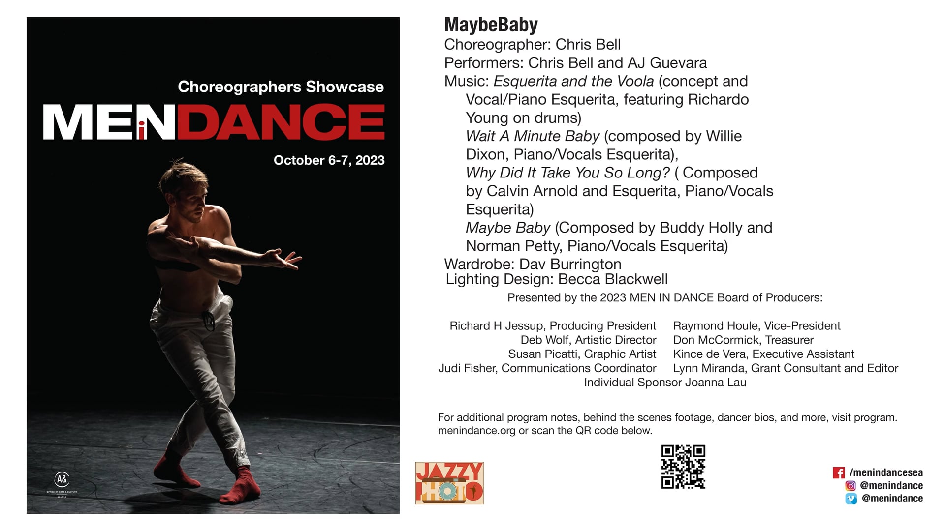 MaybeBaby - 2023 MEN IN DANCE Choreographers Showcase
